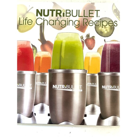 Nutribullet Life Changing Recipes Hardcover Book - Picture 1 of 4